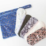 Cloth Period Pad STARTER Kits - Bamboo & Charcoal
