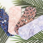 Bamboo Reusable Sanitary Pads  - Day Period Pads Bamboo Charcoal