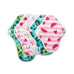 Luxury Cotton Cloth Sanitary Pads - 10 MULTI-PACK - Mixed Use