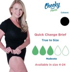 Quick Change Period Pants - Detachable Snap On Underwear