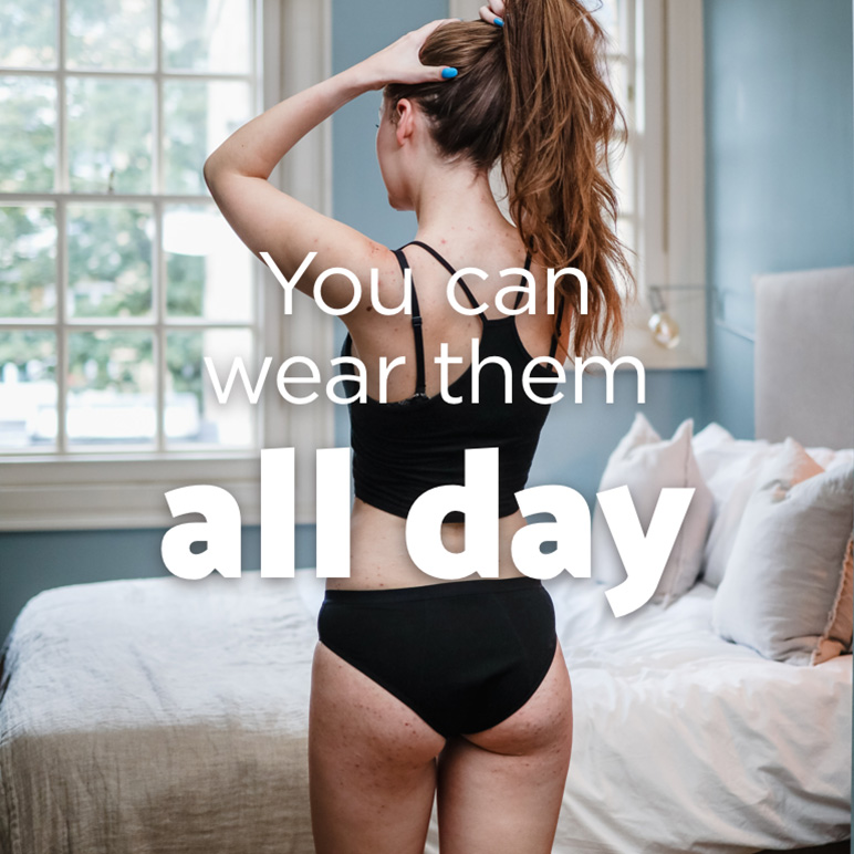 Cheeky Period Pants - Wear all day long