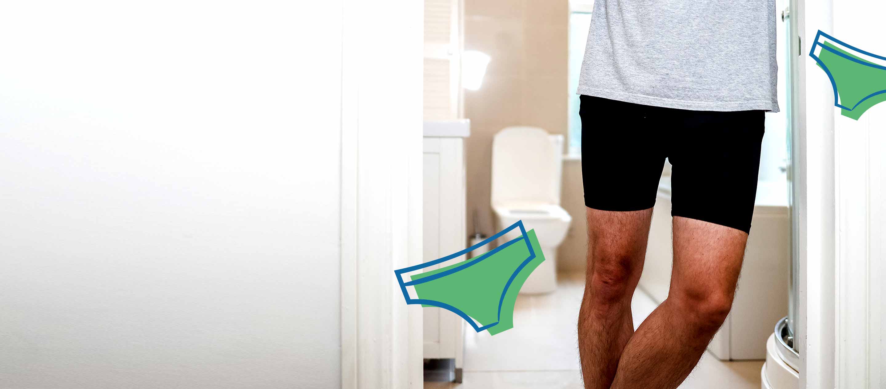 Men's leakproof incontinence pants