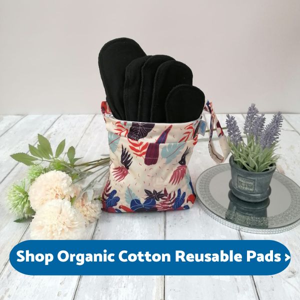 Shop Organic Cotton Reusable Pads