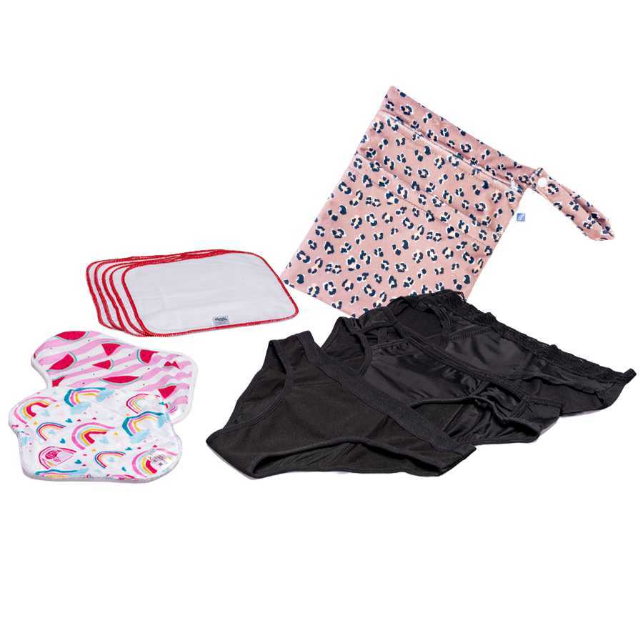 Reusable Period Protection Starter Kit - MIXED Styles
