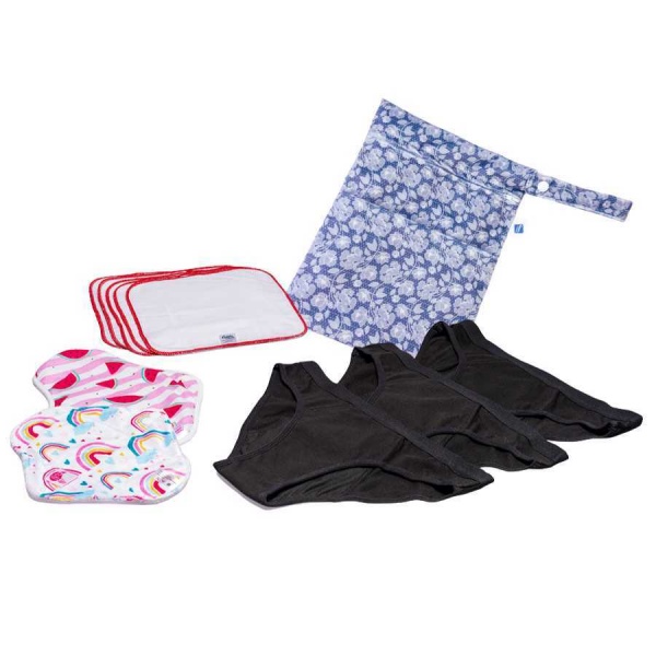 Keep it Simple Reusable Period Starter Kit (Kiss) SPORTY Style
