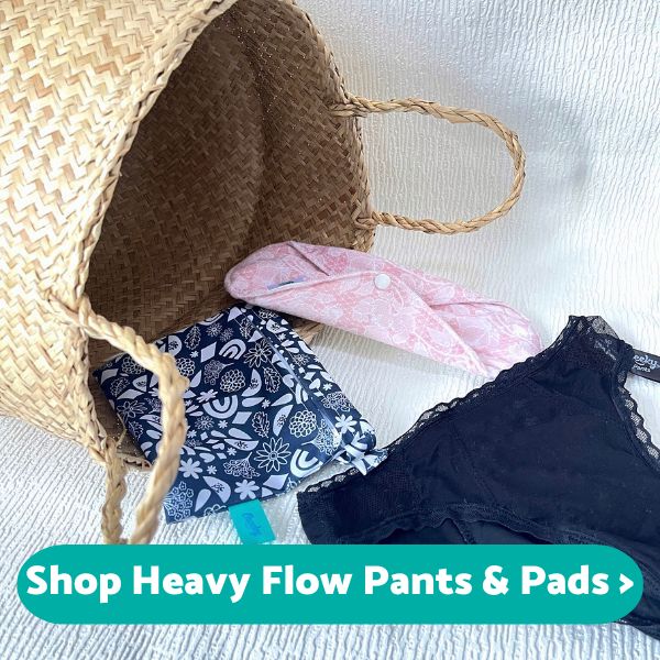 Buy Reusable Period Panty - Heavy flow - Absorbs upto 6 pads of