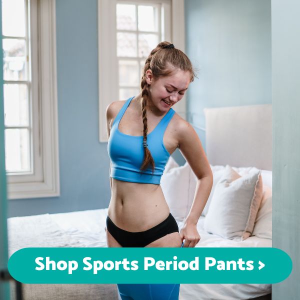 Hey Girls Super Soft Period Pants High Rise: Period Lady